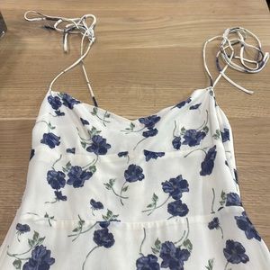 Reformation floral maxi dress, size: 4